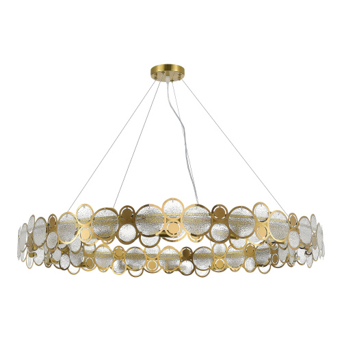 SL6133.303.16 Светильник подвесной ST-Luce Латунь/Прозрачный G9 16*5W 4000K SWATCH фото 4