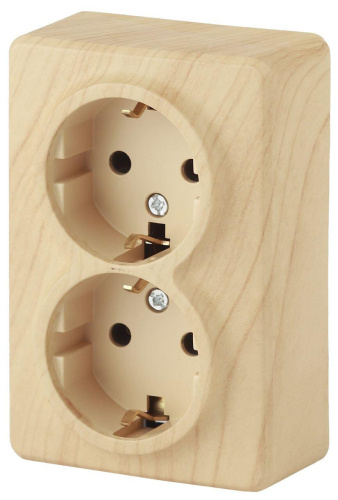 Розетка ЭРА Эксперт 2х2P E Schuko со шторками 16A 250V 11-2206-11 Б0020696 Розетка ЭРА Эксперт 2х2P E Schuko со шторками 16A 250V 11-2206-11 Б0020696