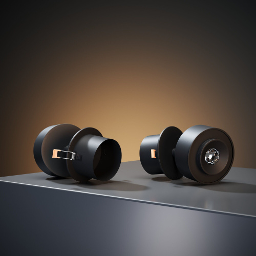 Потолочный поворотный светодиодный светильник Only 6W 4000K чёрный 25089/LED фото 4