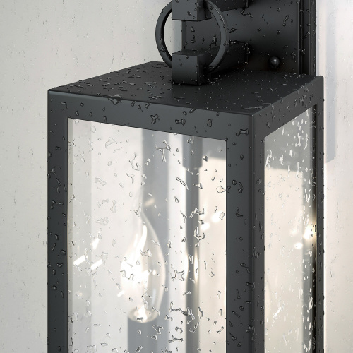 Уличный настенный светильник Candle D 35150/D черный фото 3 Уличный настенный светильник Candle D 35150/D черный фото 3