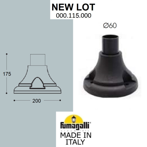 Ландшафтный фонарь FUMAGALLI NEW LOT/GLOBE 400 modern G41.115.000.AYE27 фото 3 Ландшафтный фонарь FUMAGALLI NEW LOT/GLOBE 400 modern G41.115.000.AYE27 фото 3