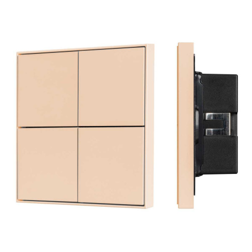 Панель управления Arlight KNX-304-23-IN Champagne 039669 Панель управления Arlight KNX-304-23-IN Champagne 039669