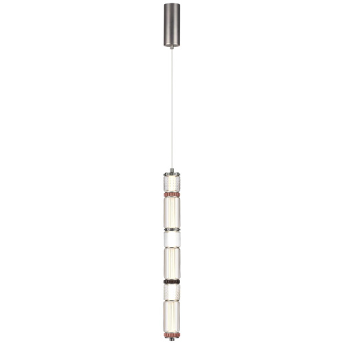 5456/18L L-VISION ODL_EX26 045 темный сатин.никель/терракот/черный Подвес LED 22W 4000K COLLIER фото 4 5456/18L L-VISION ODL_EX26 045 темный сатин.никель/терракот/черный Подвес LED 22W 4000K COLLIER фото 4