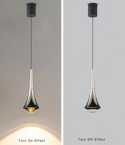 Подвесной светильник 8969P/1 gold/black фото 5