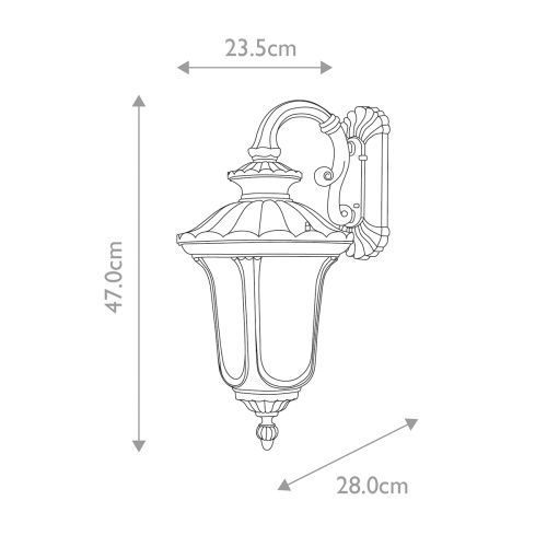 Настенный фонарь Elstead Lighting, Арт. CC2-S-BK фото 7 Настенный фонарь Elstead Lighting, Арт. CC2-S-BK фото 7