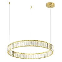 5015/36L L-VISION ODL23 587 золотой/прозрачный металл/хрусталь Люстра LED 36W 4000K 3600Лм VEKIA