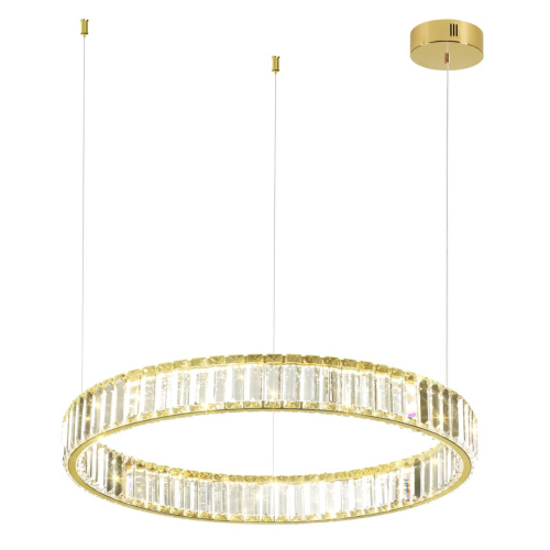 5015/36L L-VISION ODL23 587 золотой/прозрачный металл/хрусталь Люстра LED 36W 4000K 3600Лм VEKIA 5015/36L L-VISION ODL23 587 золотой/прозрачный металл/хрусталь Люстра LED 36W 4000K 3600Лм VEKIA