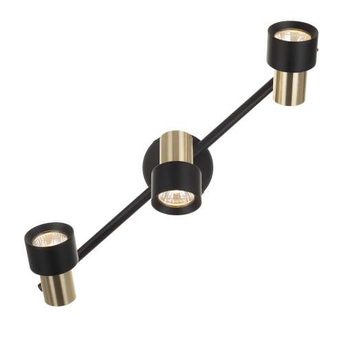 Citilux SAT CL505631 Спот поворотный с выключателем Чёрный+Золото фото 6 Citilux SAT CL505631 Спот поворотный с выключателем Чёрный+Золото фото 6