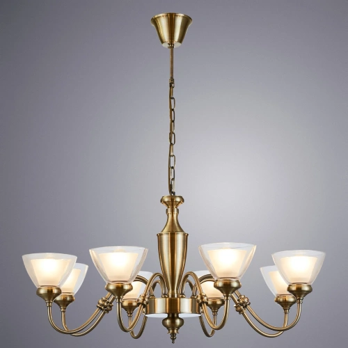 Подвесная люстра Arte Lamp TOSCANA A5184LM-8AB фото 2 Подвесная люстра Arte Lamp TOSCANA A5184LM-8AB фото 2