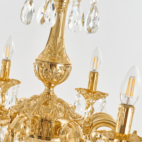 Люстра с хрустальными подвесками AL78101/6/175 B G Bohemia Ivele Crystal (Богемия Ивеле Кристалл) фото 2 Люстра с хрустальными подвесками AL78101/6/175 B G Bohemia Ivele Crystal (Богемия Ивеле Кристалл) фото 2