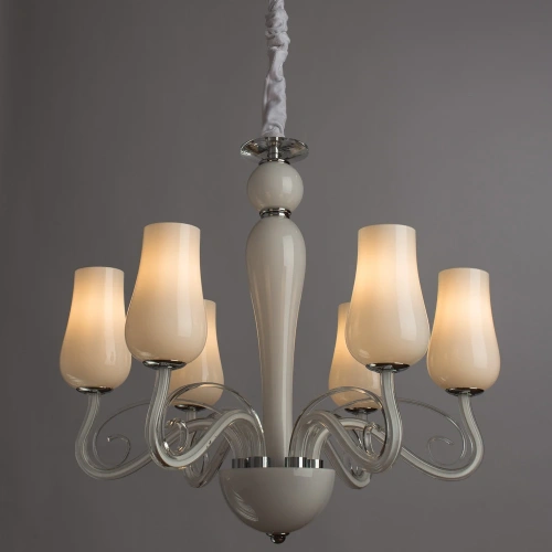 Подвесная люстра Arte Lamp BIANCANEVE A8110LM-6WH фото 2 Подвесная люстра Arte Lamp BIANCANEVE A8110LM-6WH фото 2