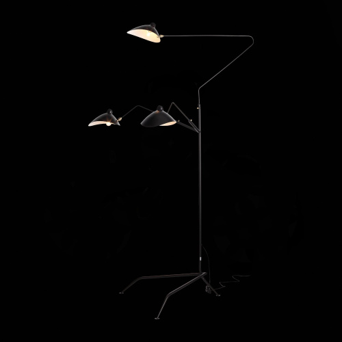 SL305.405.03 Торшер ST-Luce Черный/Черный, Белый E27 3*60W SPRUZZO SL305.405.03 Торшер ST-Luce Черный/Черный, Белый E27 3*60W SPRUZZO