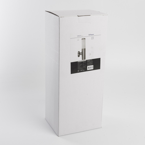 Светильник садово-парковый Feron DH021-B, Техно на стену вверх, 18W E27 230V, серебро фото 4