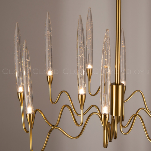 Люстра Cloyd ZOAR C12 / Ø60 см - латунь (арт.10764) фото 4