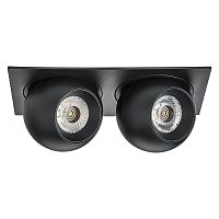 i5277474 Светильник INTERO LED 9W*2 850LM*2 24G ЧЕРНЫЙ 4000K (217527+217074+217074)