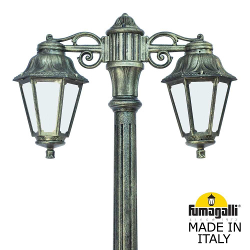 Fumagalli Садово-парковый фонарь FUMAGALLI GIGI BISSO/ANNA 2L DN E22.156.S20.BYE27DN фото 2 Fumagalli Садово-парковый фонарь FUMAGALLI GIGI BISSO/ANNA 2L DN E22.156.S20.BYE27DN фото 2