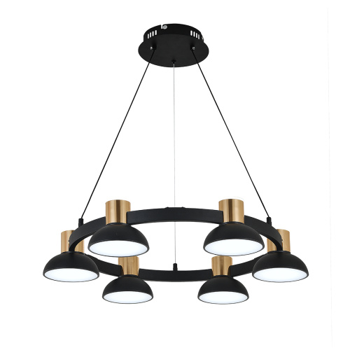 Подвесной светильник 11059/6P Black фото 3