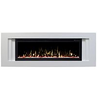 Электрокамин RealFlame Stockholm 50 WT белый с очагом Saphir 50