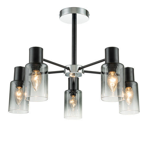 Светильник на штанге Escada 2120/5P E14*40W Black Светильник на штанге Escada 2120/5P E14*40W Black