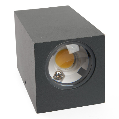 Светильник уличный светодиодный Feron DH055, 2*5W, 800Lm, 3000K, серый фото 3