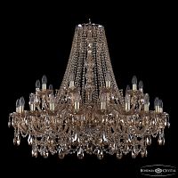 Люстра хрустальная 1411/20+10/400 G M721 Bohemia Ivele Crystal (Богемия Ивеле Кристалл)