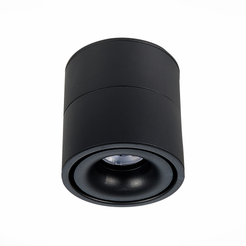 ST652.442.12 Светильник потолочный Черный LED 1*12W 4000K 1 000Lm Ra>90 36° IP20 D100xH105 170-240V Накладные светильники фото 2
