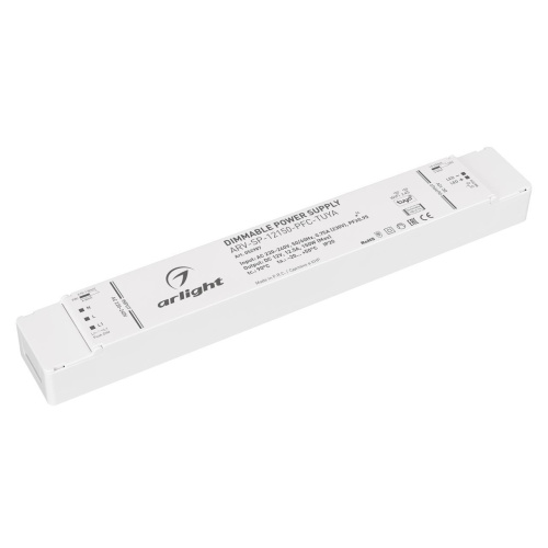 Блок питания ARV-SP-12150-PFC-TUYA (12V, 12.5A, 150W, WiFi, 2.4G) Arlight 052987