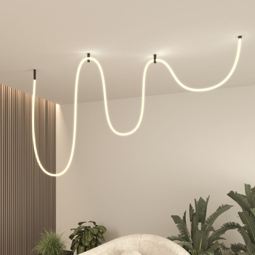 Гибкий неон 336Led 12W IP20 3000K Full light круглый теплый белый, 5 м 24V 12W 336Led 2835 IP20 фото 6