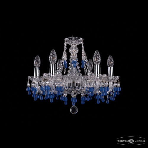 Люстра хрустальная 1410/6/160 Ni V3001 Bohemia Ivele Crystal (Богемия Ивеле Кристалл)