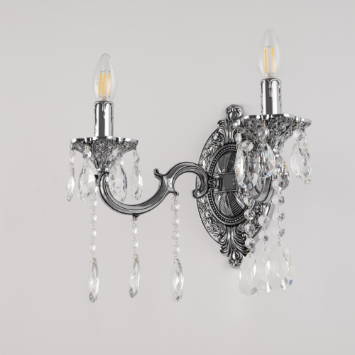 Бра с хрустальными подвесками AL7801B10/2/175 A NB Bohemia Ivele Crystal (Богемия Ивеле Кристалл) фото 7
