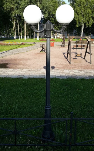 Fumagalli Садово-парковый фонарь FUMAGALLI GIGI BISSO/G300 2L G30.156.S20.AYE27 фото 2 Fumagalli Садово-парковый фонарь FUMAGALLI GIGI BISSO/G300 2L G30.156.S20.AYE27 фото 2