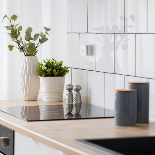 Выключатель двухклавишный с подсветкой Gallant белый W5020101 фото 2