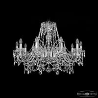 Люстра хрустальная 1411/10/300 Ni Bohemia Ivele Crystal (Богемия Ивеле Кристалл)