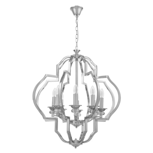 Подвесная люстра Lumina Deco Cesaro LDP 17078-8 CHR фото 7 Подвесная люстра Lumina Deco Cesaro LDP 17078-8 CHR фото 7