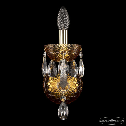Бра 5417B/1/165 G Amber/M-1F Bohemia Ivele Crystal (Богемия Ивеле Кристалл) фото 4 Бра 5417B/1/165 G Amber/M-1F Bohemia Ivele Crystal (Богемия Ивеле Кристалл) фото 4