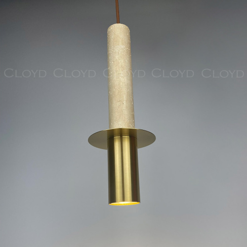 Подвесной светильник Cloyd CLARNET-C P1 / выс. 33 см - травертин (арт.11542) фото 4 Подвесной светильник Cloyd CLARNET-C P1 / выс. 33 см - травертин (арт.11542) фото 4