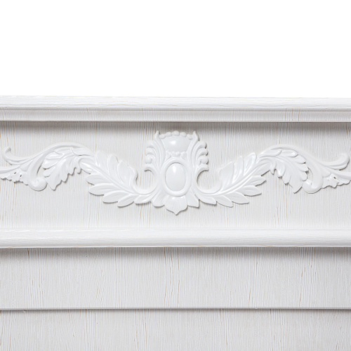 Каминокомплект PHILADELPHIA/ВЕРОНА Белое золото с очагом Электроочаг SPARTA 25.5 фото 5