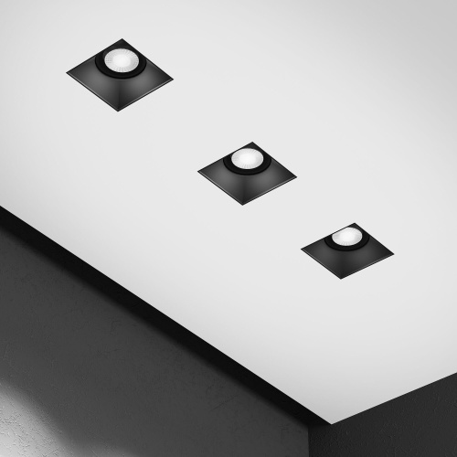 Светильник встраиваемый Renzo черный 25019/01 фото 3 Светильник встраиваемый Renzo черный 25019/01 фото 3