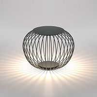 Светильник-стол садово-парковый светодиодный Firenze черный 35178/S черный