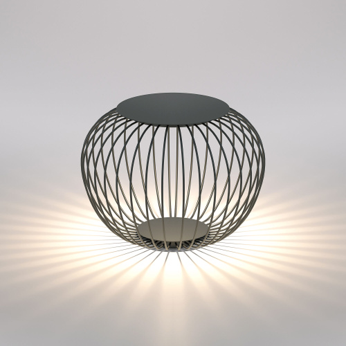 Светильник-стол садово-парковый светодиодный Firenze черный 35178/S черный