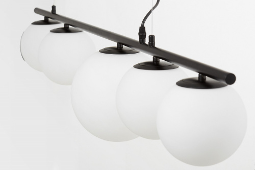 Подвесной светильник Lumina Deco Baristica LDP 6012-5 BK+WT фото 5