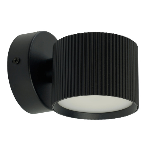 Светильник  настенный Feron HL4580 ARIA 12W, 230V,GX53, черный IP20 фото 2