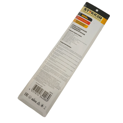 Паяльник с индикатором  300W, нихромовый нагреватель, долговечное жало, 230В, STEKKER  PLE301-300 фото 9