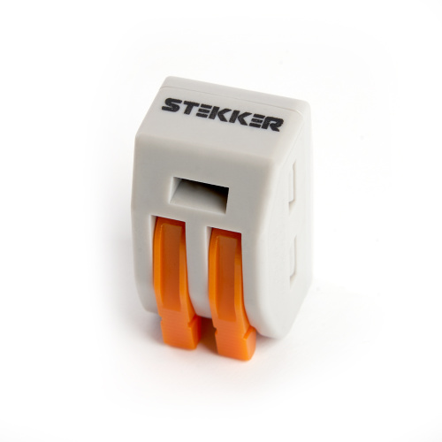 Клемма строительно-монтажная 2-проводная STEKKER, LD222-612 фото 2