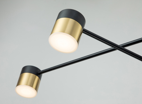 Потолочный светильник Escada 10246/6 LED*56W Black/Gold фото 3 Потолочный светильник Escada 10246/6 LED*56W Black/Gold фото 3