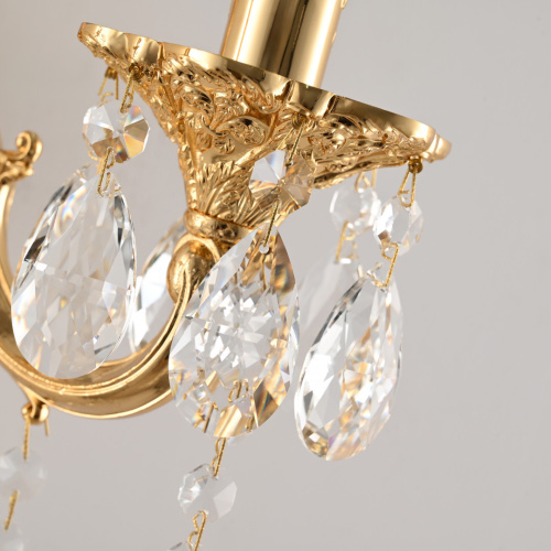 Бра с хрустальными подвесками AL7801B14/2/175 A G Bohemia Ivele Crystal (Богемия Ивеле Кристалл) фото 8