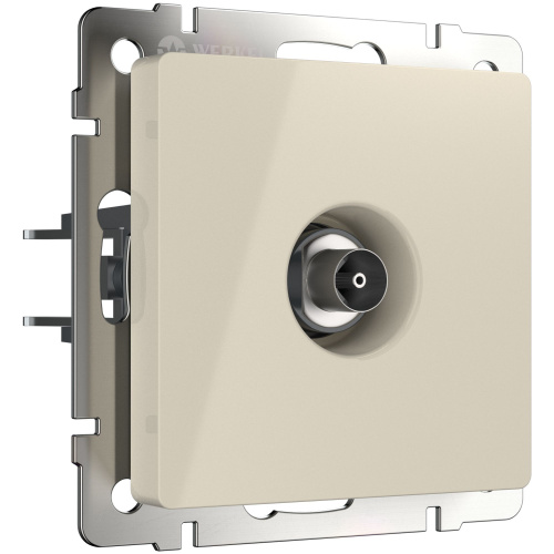 ТВ розетка оконечная (слоновая кость) W1183003 ТВ розетка оконечная (слоновая кость) W1183003