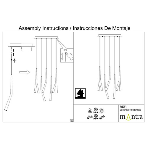 Потолочное основание Mantra Modular Light Florones 9386 фото 6 Потолочное основание Mantra Modular Light Florones 9386 фото 6