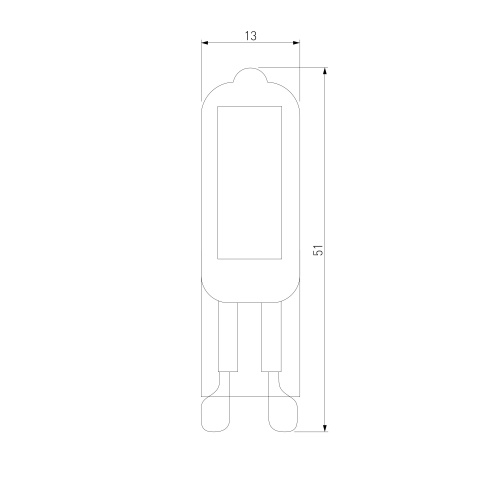 Светодиодная лампа G9 LED 3W 220V 6500K стекло BLG913 фото 2 Светодиодная лампа G9 LED 3W 220V 6500K стекло BLG913 фото 2