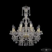 Люстра хрустальная 1409/8+4/195/XL-68 G